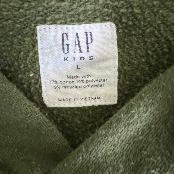 Green Boys Gap Hoodie - Picture 4 of 4